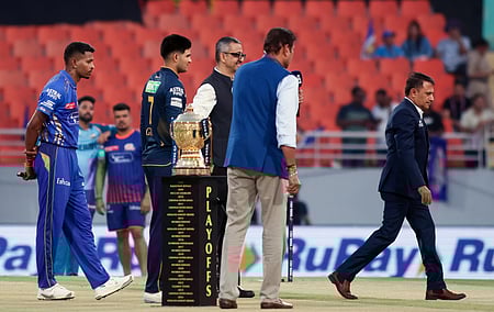 MI win toss, elect to bat against GT in Eliminator