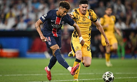 Doue's double helps PSG rout Inter 5-0 and win maiden Champions League&nbsp;