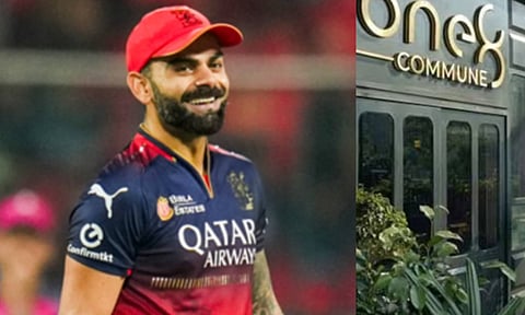 (L-R) Virat Kohli (PTI); One8 Commune (X)