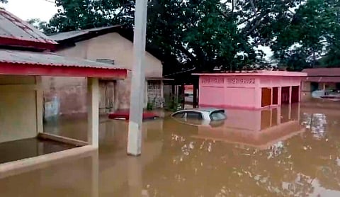 Flood situation in Assam