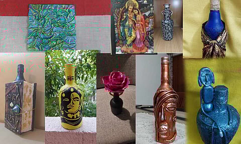 Charvi Nangia's workshop brings fabric sculpting over wood to Chennai