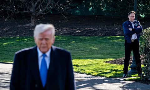 Donald Trump and Elon Musk&nbsp;