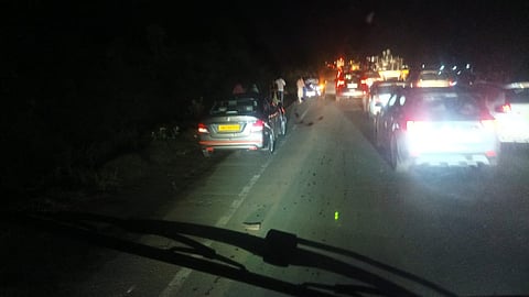 Visual from the spot