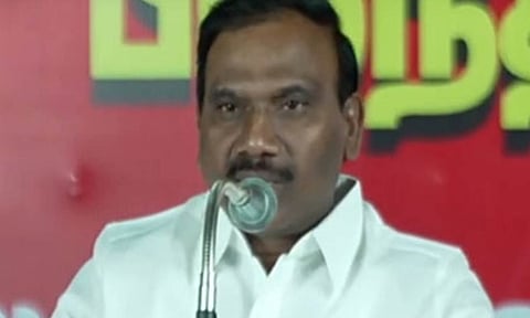 Member of the Lok Sabha and DMK deputy general secretary A Raja
