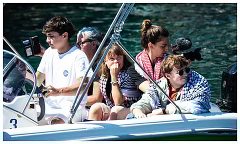 &nbsp;Israeli forces seized a Gaza-bound aid boat and detained Greta Thunberg and other activists who were on board early Monday (AP)