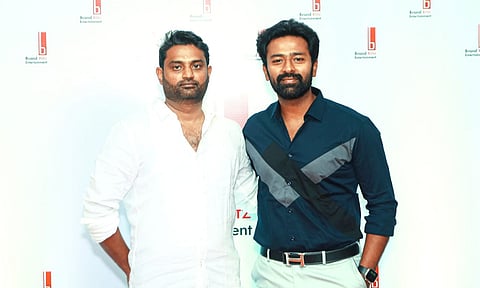 Bharath with Shanthanu from the launch ceremony
