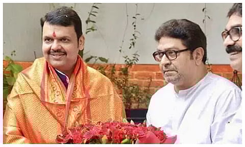 Amid MNS-Sena (UBT) alliance buzz, CM Fadnavis meets Raj Thackeray