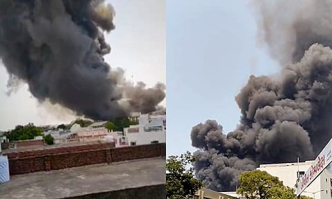 London-bound Air India plane with 242 passengers on board crashes near Ahmedabad airport