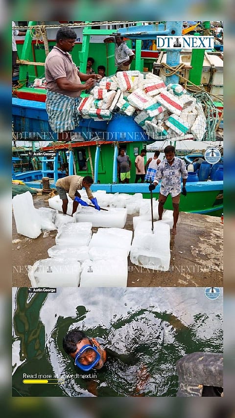 Kasimedu fishermen prepare to get back to sea after 61-day annual fishing ban