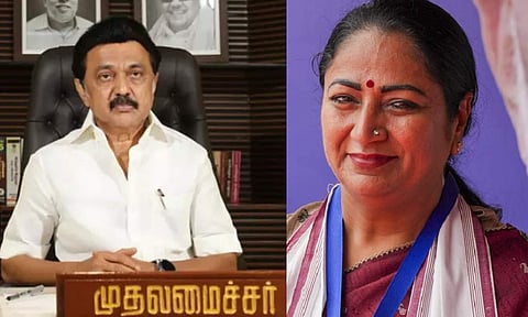 TN Chief Minister MK Stalin; Delhi Chief Minister Rekha Gupta (PTI)&nbsp;