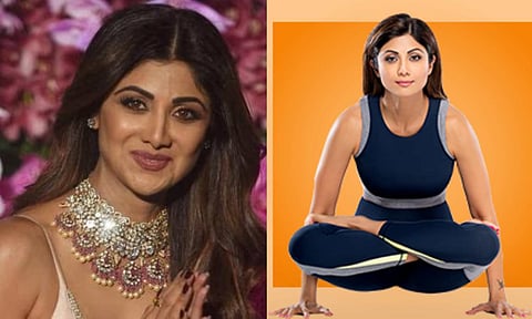 Actor, entrepreneur, and fitness icon Shilpa Shetty Kundra (Photos | PTI/Shilpa Shetty website)&nbsp;