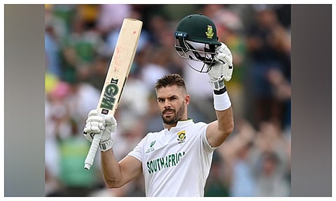 "He's a big match player": Keshav Maharaj hails Aiden Markram's knock in WTC final against Australia{ANI}