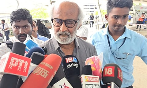 Actor Rajinikanth&nbsp;