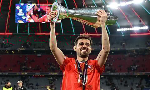 Bernardo Silva won UEFA Nations League with Portugal earlier this month&nbsp;