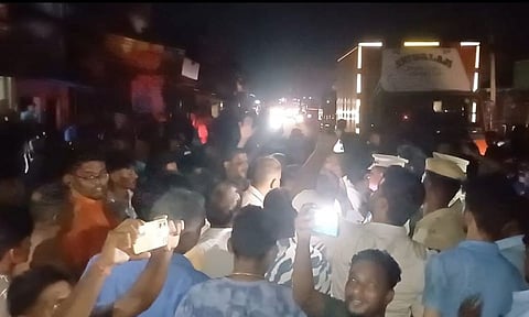 Visual from the spot&nbsp;