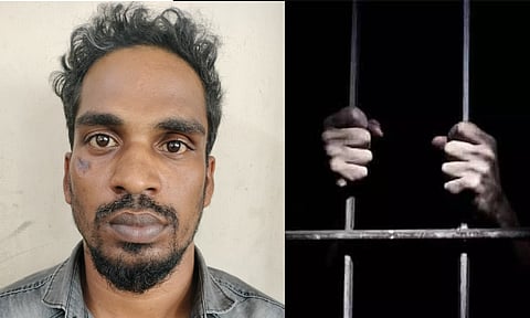 The accused Karthik; Representative image