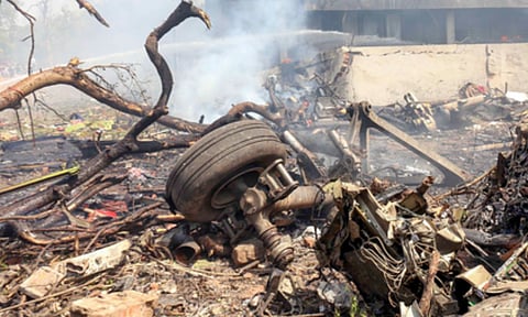 Air India crash at Ahmedabad (IANS)