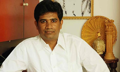 DMK MLA from Thousand Lights Dr Ezhilan Naganathan (Image credit: The Caravan X post)