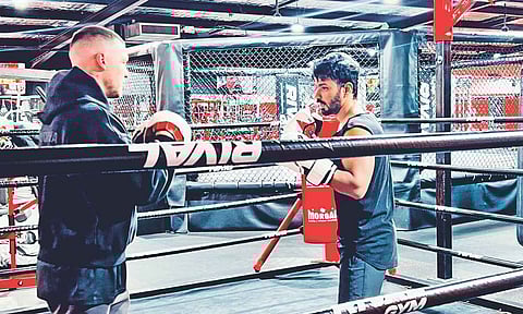 Mahat Raghavendra training in Sydney