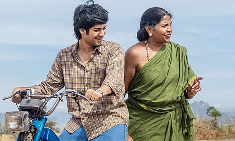 A still from 'Angammal'