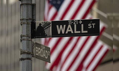 Wall street sign near New York stock exchange (Photo: AP)