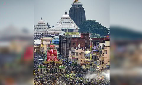 Rath Yatra in Puri (PTI)