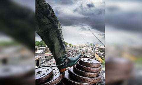 Movie poster of Nani's 'THE PARADISE' (IANS)