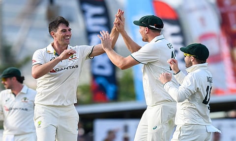 Australia's cricket team captain Pat Cummins&nbsp;