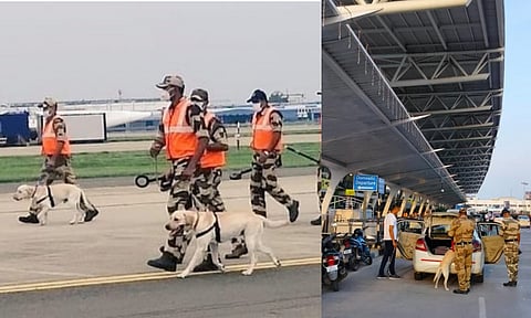 Visuals from the Chennai Airport