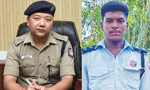 Sivaganga superintendent of police Ashish Rawat; Ajith Kumar