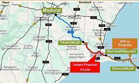Cabinet nod to 4-Lane Paramakudi-Ramanathapuram road project in Tamil Nadu
