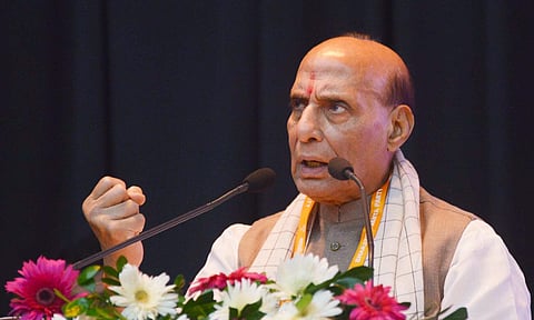 Union Defence Minister Rajnath Singh (PTI)