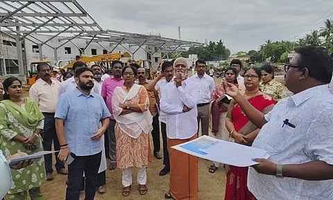 PK Sekarbabu inspected the Chengalpattu bus terminus&nbsp;