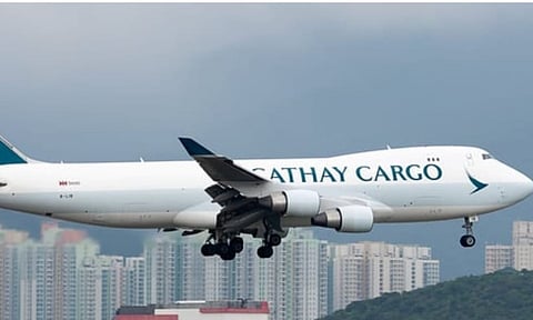 Cathay Pacific Cargo freighter