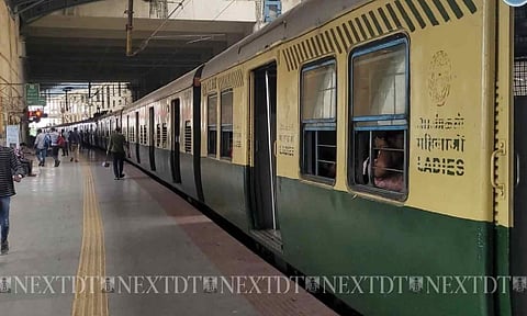 A view of Velacherry railway station