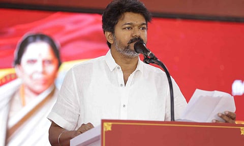 TVK president VIjay (Photo credit: Justin George)