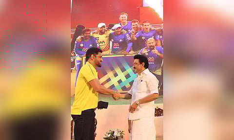 MS Dhoni and CM MK Stalin (X/@mkstalin)