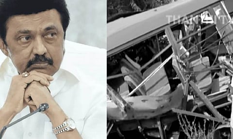 CM Stalin announced a compensation of Rs 3 lakh to the families of the deceased, and Rs 1 lakh each to those critically injured and undergoing treatment in hospitals