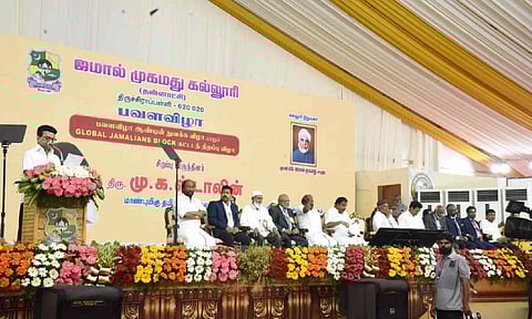 Reject Godse’s path, Stalin's clarion call in Tiruchy