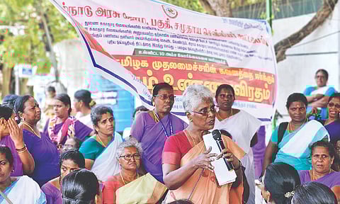 A pic from the protest spot