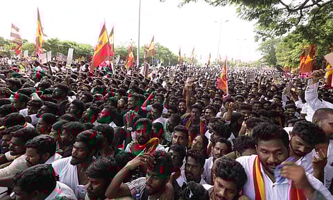 TVK chief Vijay will shortly lead a massive protest at Sivananda Salai