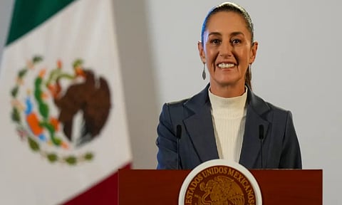 Mexican President Claudia Sheinbaum (AP)