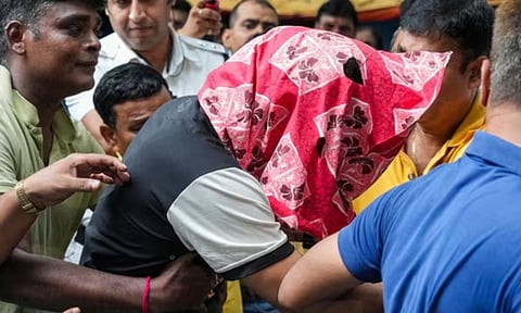 A student of the Indian Institute of Management-Calcutta (IIM), accused in the alleged rape of woman inside a hostel, produced at a city court (PTI)