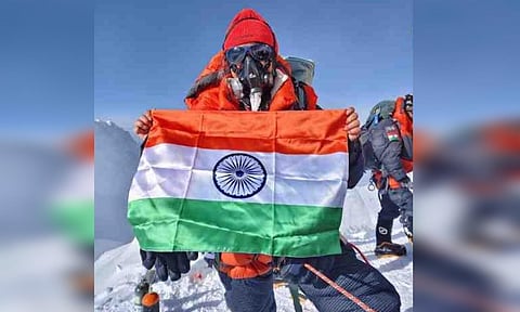 Rifiness Warjri, the youngest person from Meghalaya to climb Mount Everest (PTI)&nbsp;