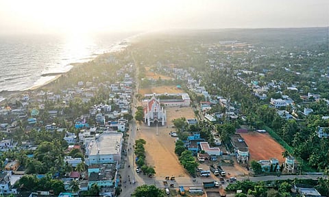 Thoothoor coastline
