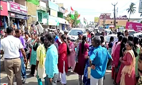 Visual from the accident spot