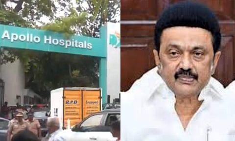 TN CM Stalin underwent an angiography procedure