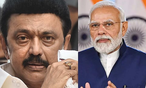 PM Modi talk to CM Stalin over phone, inquire about health (PTI)&nbsp;