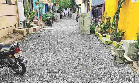 Month-long delay to re-lay roads in Tiruvottiyur peeves residents