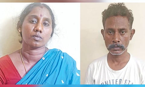 Veeralakshmi and Ashok&nbsp;